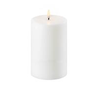 Uyuni Lighting Bougie bloc Uyuni LED blanc Ø10.1 cm 15.2 cm