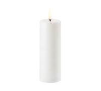 Uyuni Lighting Bougie bloc Uyuni LED blanc Ø5 cm 14.5 cm