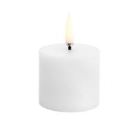 Uyuni Lighting Bougie bloc Uyuni LED blanc Ø5 cm 4.5 cm