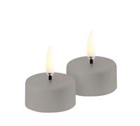 Uyuni Lighting - chargeable Lampe à Thé LED 2-pack 3,9x2,3 cm Sandstone Plain