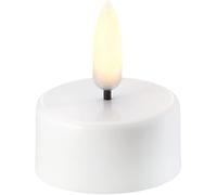 UYUNI Lighting Tea Lights Tea Lights 400 White Plain Bougie chauffe-plat LED avec minuterie de contrôle à distance Batterie avec durée de vie de 400 h 3,9 x 4,7 cm