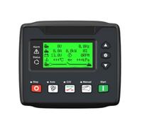 UYUUBNK 1 pcs HGM410N démarrage Automatique arrêt générateur Diesel contrôleur écran LCD Module de contrôle Carte à Distance Groupe électrogène Accessoires pièces(HGM410N)