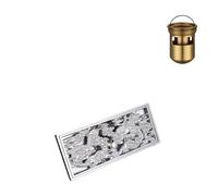 UYUUBNK 1 pièce de Drain en cuivre avec Couvercle for Grand Drain de Sol de 20 cm de Long(Deep Water C)