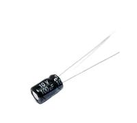 UYUUBNK Condensateur électrolytique en Aluminium, 1000 pièces, 1UF, 2,2UF, 3,3UF, 4,7UF, 10uF, 22uF, 33uF, 47uF, 100uF, 50V, 25V, 16V, 10V, 4 x 7mm(4.7UF 50V)