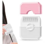 UYVPAER 1 Pièce Coupe Fourche Cheveux 2 En 1, Peigne Taille-Frange, Réduit La Casse, Pour Soins Quotidiens, Rose