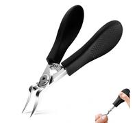 UYVPAER 1 Pièce Coupe-Ongles Incarnés Forme Bec D’Aigle, Lame Droite Acier Inoxydable, Pour Ongles D’Orteils Épais, Soins Des Pieds
