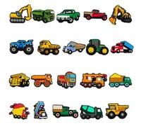 UYVPAER 20 Pins Pour Crocs,Breloque Crocs,Accessoires Crocs, Décoration De Chaussures, Bijoux Crocs, Jibbitz Pour Crocs