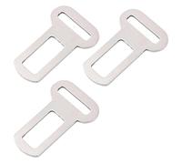 UYVPAER 3 Pièces Menottes De Ceinture De Sécurité De Voiture - Connecteur En Métal - Fixation De Sécurité Pour Animal De Compagnie - Ceinture De Sécurité Du Véhicule - En Métal Durable