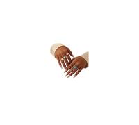 UYY Grosses bagues dorées pour femme - Ne ternit pas - Perles baroques - Oeil de tigre - Bague réglable empilable - Bijoux tendance, Zinc, Aucune pierre précieuse