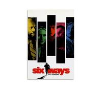 UYYRHRHRHHH Poster sur toile Six Ways To Sunday - Impression esthétique - Art moderne pour salles de séjour - 30 x 45 cm - Sans cadre