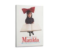 UYYRWEQRTR Matilda Poster de film décoratif sur toile vintage pour salon, chambre à coucher, 40 x 60 cm, style cadre