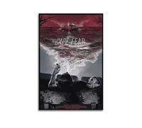 UYYRWEQRTR Poster Cape Fear - Impression sur toile vintage pour salon, chambre à coucher - 40 x 60 cm - Style rétro - Sans cadre