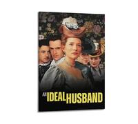 UYYRWEQRTR Poster de film An Ideal Husband - Art mural décoratif - Toile vintage pour salon, chambre à coucher - 40 x 60 cm - Style cadre