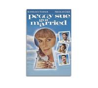 UYYRWEQRTR Poster de film Peggy Sue « Got Married » - Impression sur toile vintage pour salon, chambre à coucher - 20 x 30 cm - Style sans cadre