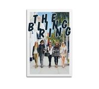 UYYRWEQRTR Poster de film The Bling Ring - Décoration murale décorative - Toile vintage pour salon, chambre à coucher - 40 x 60 cm - Style rétro