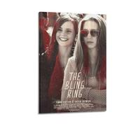 UYYRWEQRTR Poster de film The Bling Ring - Décoration murale décorative - Toile vintage pour salon, chambre à coucher, 20 x 30 cm - Style cadre