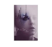 UYYRWEQRTR Poster décoratif « All I See Is You » - Impression sur toile vintage pour salon, chambre à coucher - 20 x 30 cm - Style sans cadre