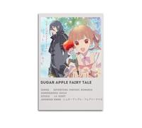 UYYRWEQRTR Poster décoratif sur toile de style vintage pour salon, chambre à coucher, 50 x 75 cm, style conte de fées