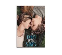 UYYRWEQRTR Poster décoratif sur toile « The Fault in Our Stars » - Décoration murale vintage pour salon, chambre à coucher, 30 x 45 cm - Style rétro