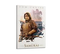 UYYRWEQRTR Poster décoratif sur toile « The Last Samurai » de 2003 (5) - Décoration murale vintage pour salon, chambre à coucher - 40 x 60 cm - Style cadre