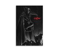UYYRWEQRTR Poster décoratif sur toile vintage pour salon, chambre à coucher, 40 x 60 cm, style The Crow