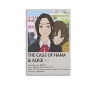 UYYRWEQRTR Poster du film The Case of Hana et Alice - Décoration murale - Décoration murale vintage - Pour salon, chambre à coucher - 20 x 30 cm - Style sans cadre