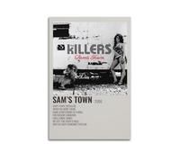UYYRWEQRTR Poster The Killers Sam's Town - Impression sur toile vintage pour salon, chambre à coucher - 40 x 60 cm - Sans cadre