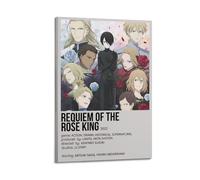 UYYRWEQRTR Requiem of The Rose King Poster mural décoratif sur toile pour salon, chambre à coucher, 40 x 60 cm, style cadre
