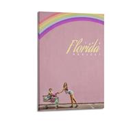 UYYRWEQRTR The Florida Project Poster mural décoratif sur toile vintage pour salon, chambre à coucher, 20 x 30 cm, style cadre