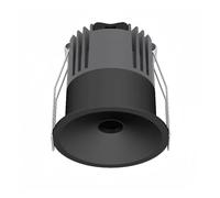 UYZSWTHPC Mini spot encastré LED COB 5W 7W 10W 12W, variable 110V 220V 24 °/38 °, petit trou for éclairage intérieur(Natural White 4000k,BLACK)
