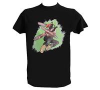 UZ Design T Shirt Chainsaw Man Homme Enfant Denji Tee Shirt Anime Manga Japonais, Enfant 12-14 Ans