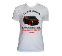 UZ Design Tee Shirt Agences Tous Risques Homme Enfant Serie TV Année 80 Véhicule, Homme -XL