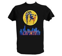 UZ Design Tee Shirt Cat's Eyes Homme Enfant Manga Anime T Shirt Dessin Animé Année 80, Homme - XL