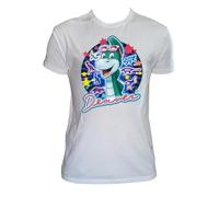 UZ Design Tee Shirt Denver Homme Enfant Le Dernier Dinosaure Dessin Animé Année 80, Homme - M