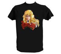 UZ Design Tee Shirt Lady Oscar Homme Enfant La Rose de Versailles T Shirt Dessin Animé Année 90 Anime, Homme - XL