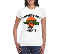 UZ Design Tee Shirt Miyagi Do Femme Enfant T Shirt Karate Kid Film Culte, Enfant 12-14 Ans