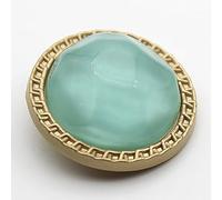 UZAMIRLEX Boutons de Remplacement en résine Ronde Boutons de Manchette de Remplacement de Boutons de Chemise en Cristal Vintage for la Couture à Domicile(Style 4,21mm)