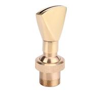 UZAMIRLEX Colonne de buse pour Fontaine, Buses de Fontaine réglables en Laiton de 1/2" à 3/4" for Bassin de Jardin et extérieur, tête Droite en Forme d'éventail