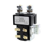 UZAMIRLEX Contacteur CC, Contacteur CC CZW100A 12 V 24 V 36 V 48 V 60 V 72 V 100 A 1 NO for Moteur, Chariot élévateur, électromobile, grappin, treuil de Voiture ZJW100A(DC12V 1NO)