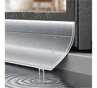 UZAMIRLEX Gouttière Anti-Pluie pour fenêtres, Joint d'étanchéité Autocollant Anti-Goutte Multicolore, Largeur 25-60 mm(6 Pcs,Width 45mm)