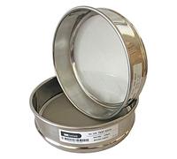 UZAMIRLEX Tamis de Test économique, ISO3310 STD #450/32 μm, Taille de Maille, diamètre 200 mm(#6/3.35mm)