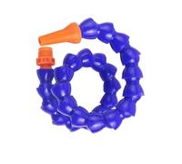 UZAMIRLEX Tuyaux flexibles de liquide de refroidissement CNC en plastique, filetage 1/4-1/2", buse plate ronde de 300 à 700 mm (G1l4 rond, 5 pièces, longueur 400 mm)