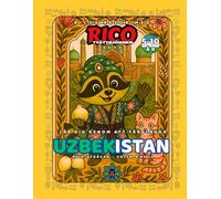 Uzbekistan - Målarbok för barn (5-10 år) | Ricos Resor - Asien Vol. 9