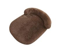 UzeEnde Lit en peluche moelleuse apaisante pour chien, chat de grande et moyenne taille avec traversin pour le cou, protection de meubles douce et lavable pour chiens et chats de petite, moyenne et