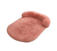 UzeEnde Lit en peluche moelleuse apaisante pour chien, chat de grande et moyenne taille avec traversin pour le cou, protection de meubles douce et lavable pour chiens et chats de petite, moyenne et