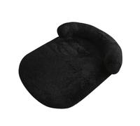 UzeEnde Lit en peluche moelleuse apaisante pour chien, chat de grande et moyenne taille avec traversin pour le cou, protection de meubles douce et lavable pour chiens et chats de petite, moyenne et