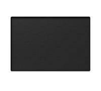 UzeEnde Tapis de litière en silicone pour chat - Tapis d'alimentation en silicone doux, antidérapant et imperméable avec bord surélevé pour contrôler les dispersions, tapis de piège à litière facile à