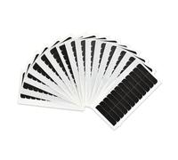 UZEXYA 120 Pièces Ruban D'Extension De Cheveux Double Face - Adhésif De Remplacement Pour Extensions Et Perruques,Bande Adhesive Extension 4 Cm X 0,8 Cm,Colle Perruque(Noir)