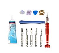 UZEXYA Colle Telephone Glue pour Ecran Phone Colle Smartphone Livré avec des outils de réparation Colle, 2025 Multifonction Convient aux Écrans de Téléphones Portables Coques Arrière et Verre (15ml)