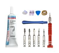 UZEXYA Colle Telephone Glue pour Ecran Phone Colle Smartphone Livré avec des outils de réparation Colle, Multifonction Convient aux Écrans de Téléphones Portables Coques Arrière et Verre (15ml)